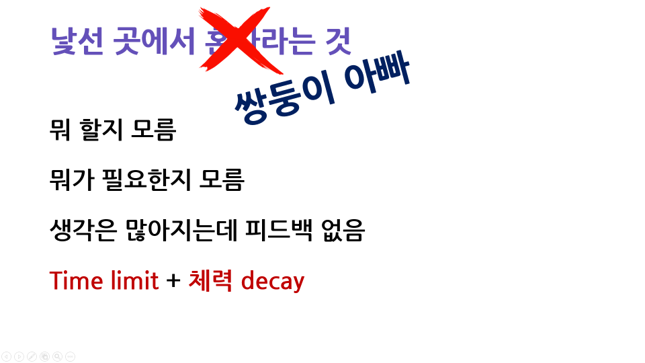 당시 심경을 담은 슬라이드