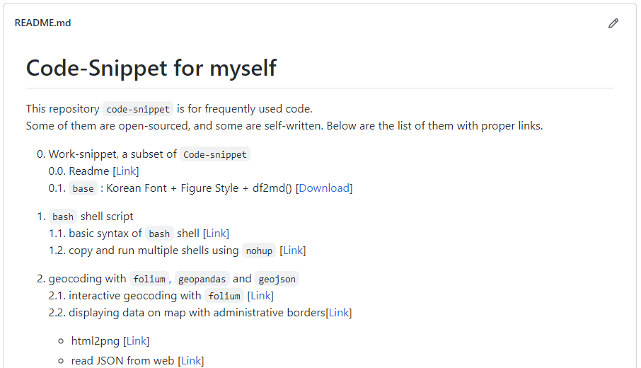 https://github.com/jehyunlee/code-snippet