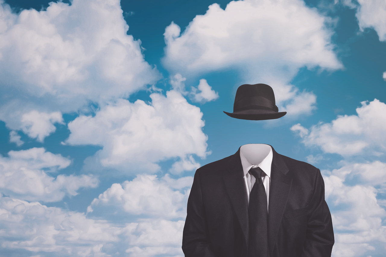 Rene Magritte, "The Pilgrim"